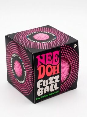 Nee Doh Blue Fuzz Ball  NEW Authentic Sealed NeeDoh Fuzzball teacher gift